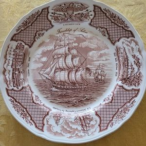 Fair Winds the friendship of Salem 10.5' plate